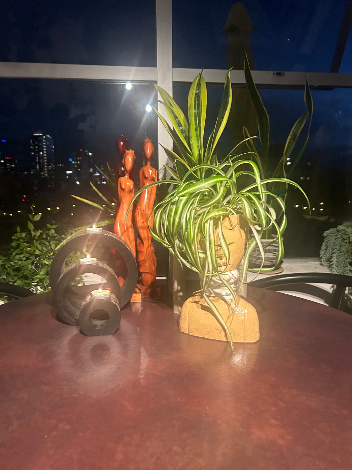 Spider Male Planter -Khaki